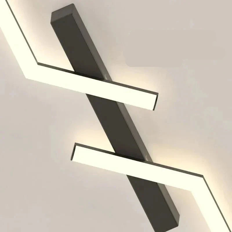 Lisslune | Modern Flush-Mounted LED Line Ceiling Light – Minimalist & Energy Efficient