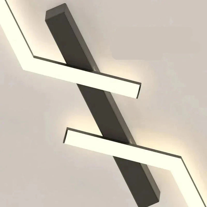 Lisslune | Modern Flush-Mounted LED Line Ceiling Light – Minimalist & Energy Efficient