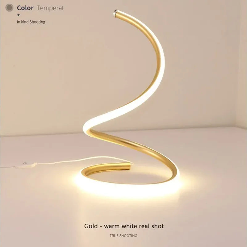 Lisslune | GlowStream - Modern LED Table Lamp