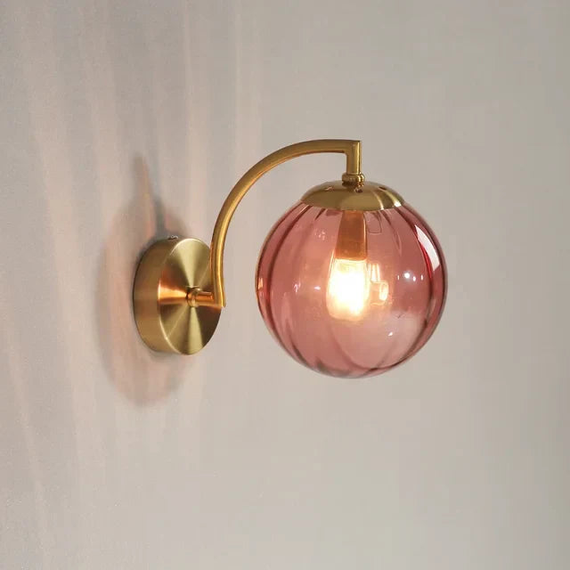Lisslune | Elegant Wall Light With Glass Design