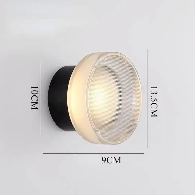 Lisslune | Modern round wall lamp