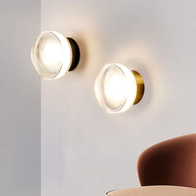 Lisslune | Modern round wall lamp