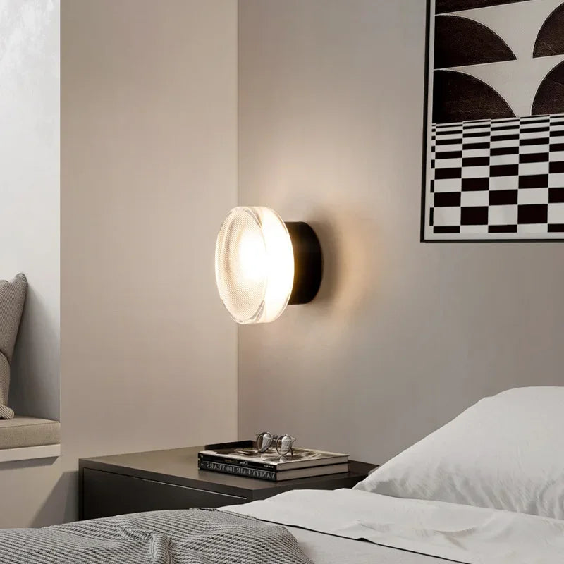Lisslune | Frendorf - Modern round wall lamp for atmospheric elegance
