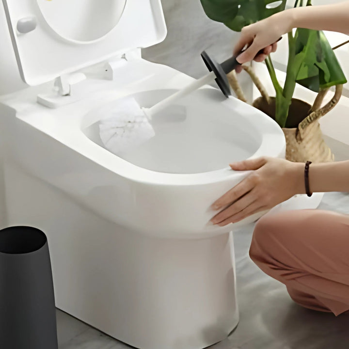 Lisslune | Modern Bathroom Toilet Brush Scrubber Cleaner