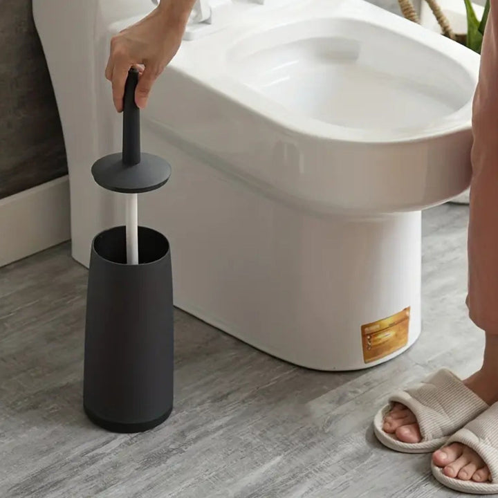 Lisslune | Modern Bathroom Toilet Brush Scrubber Cleaner