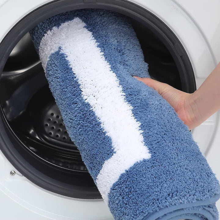Lisslune | Modern Border Anti-Slip Bath Mat