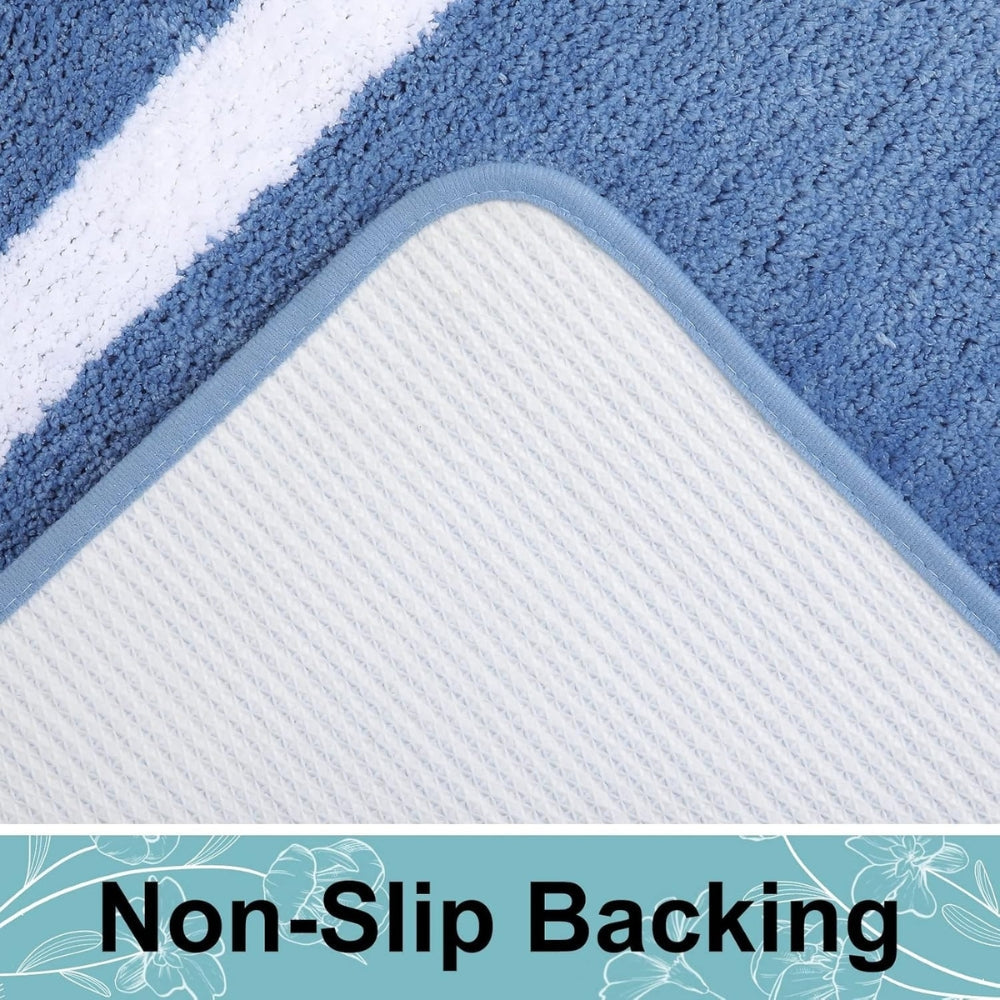Lisslune | Modern Border Anti-Slip Bath Mat