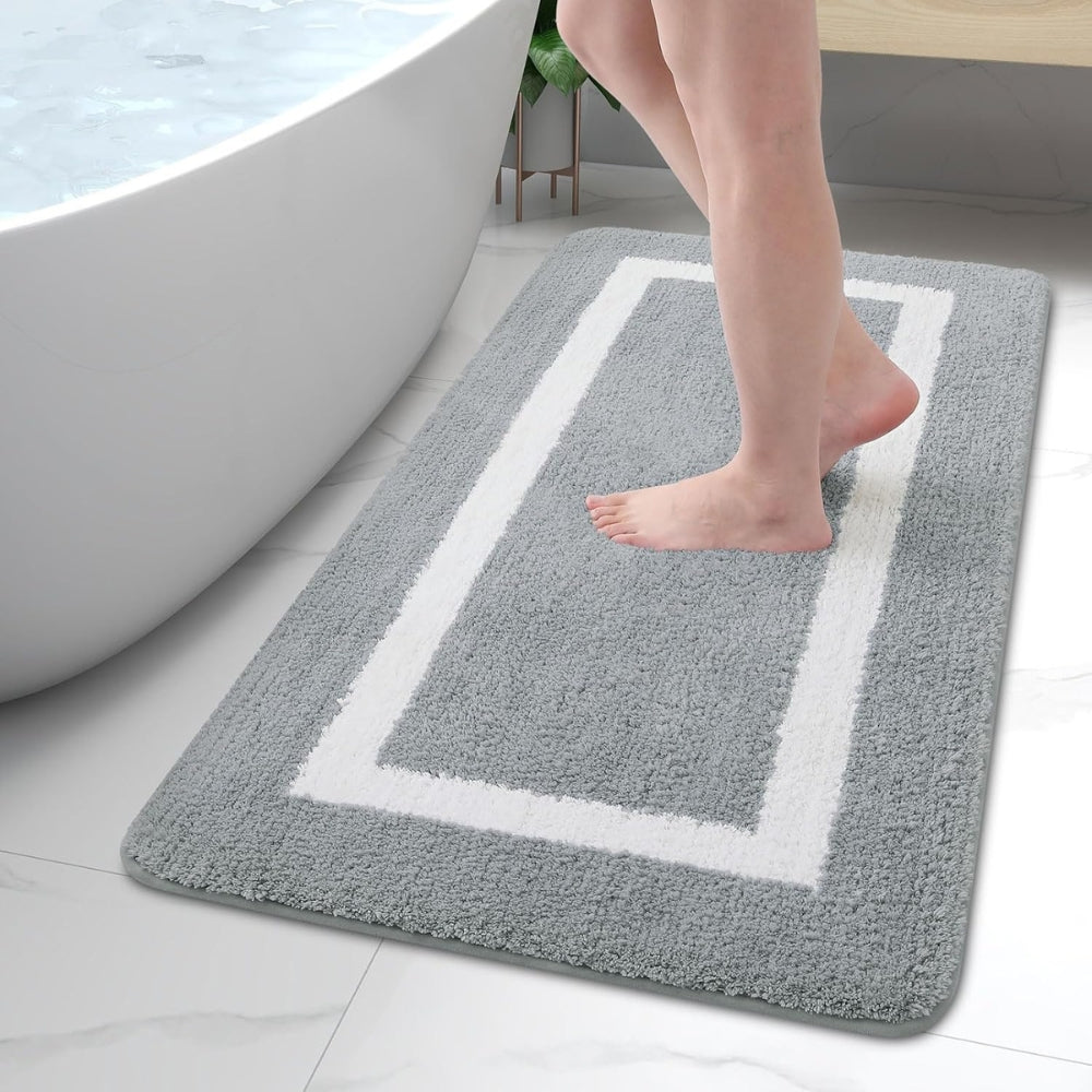 Lisslune | Modern Border Anti-Slip Bath Mat