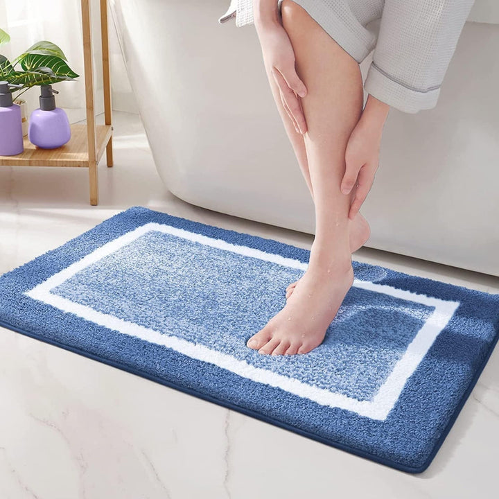 Lisslune | Modern Border Anti-Slip Bath Mat