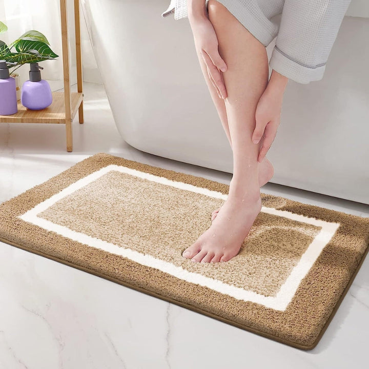 Lisslune | Modern Border Anti-Slip Bath Mat