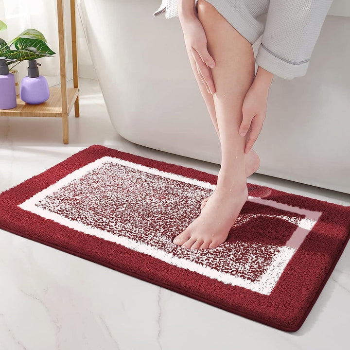 Lisslune | Modern Border Anti-Slip Bath Mat