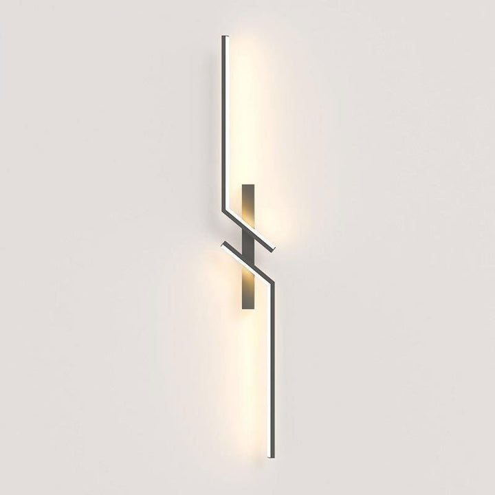 Lisslune | Creative LED wall lamp with stripe design | Modern design and dimmable light in 3 colors