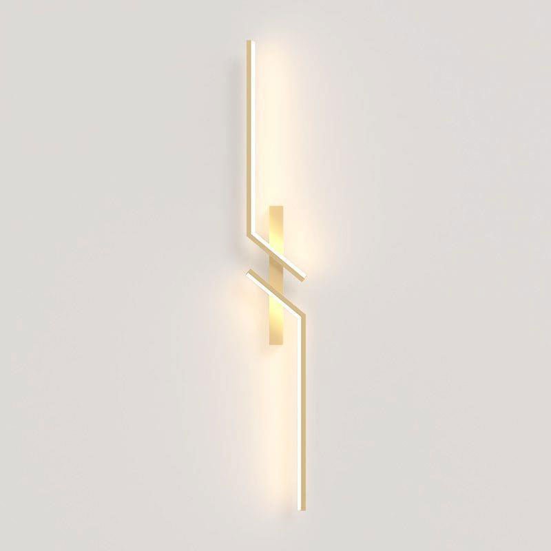 Lisslune | Creative LED wall lamp with stripe design | Modern design and dimmable light in 3 colors