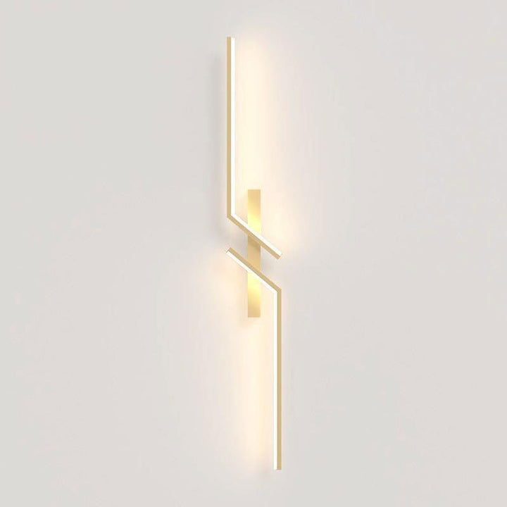 Lisslune | Creative LED wall lamp with stripe design | Modern design and dimmable light in 3 colors