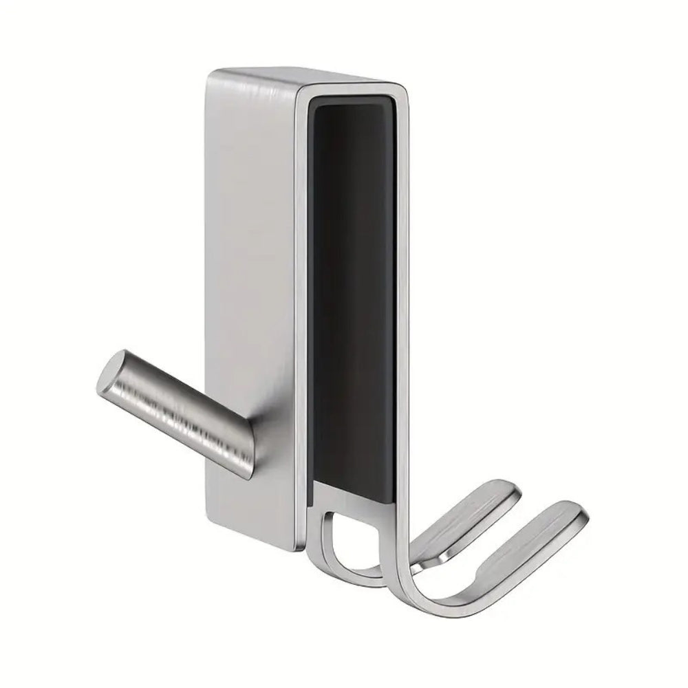 Lisslune | On Glass Stainless Shower Door Hooks