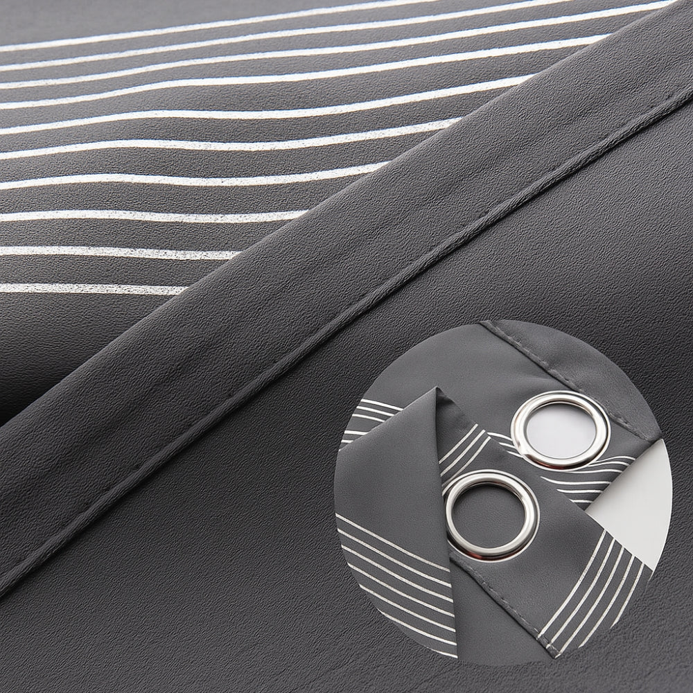 Lisslune | Modern Wave Pattern Blackout Curtain