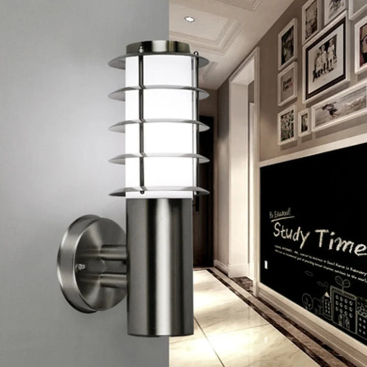Lisslune | LUXE | Modern Stainless Steel Wall Lights for Outdoors | Outdoor Lighting
