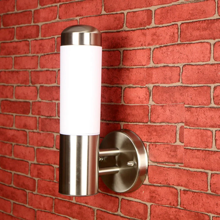 Lisslune | LUXE | Modern Stainless Steel Wall Lights for Outdoors | Outdoor Lighting