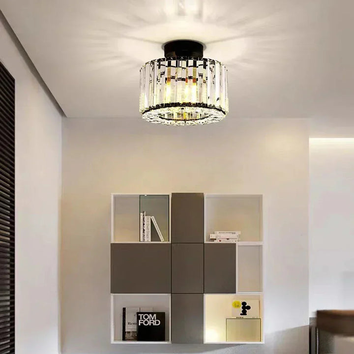 Lisslune | GlimmerLux – Dazzling Ceiling Light with Sparkling Crystals