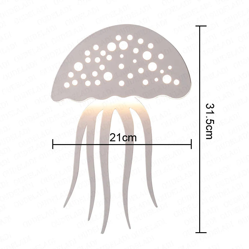 Lisslune | OceanGlow - LED Night Light with Jellyfish