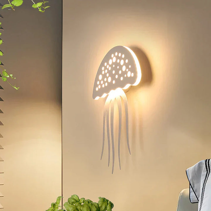 Lisslune | QualleGlow | Exclusive LED wall lamp in the shape of a jellyfish