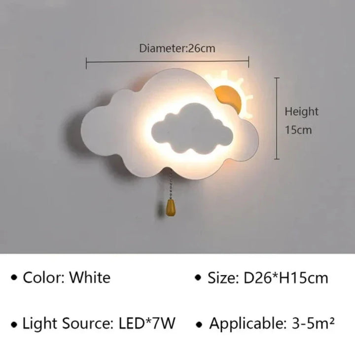 Lisslune | LED wall lamp for children's rooms and corridors