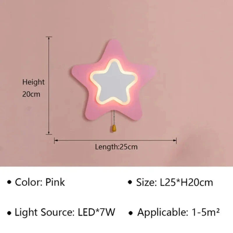 Lisslune | LED wall lamp for children's rooms and corridors