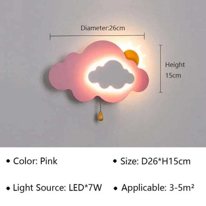 Lisslune | LED wall lamp for children's rooms and corridors