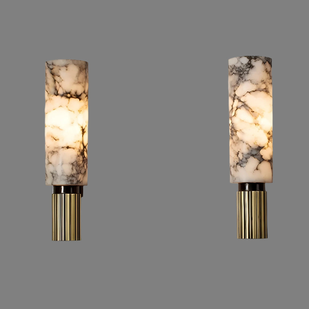 Lisslune | Marbelle – Elegant wall lamp with stylish marble-inspired pattern