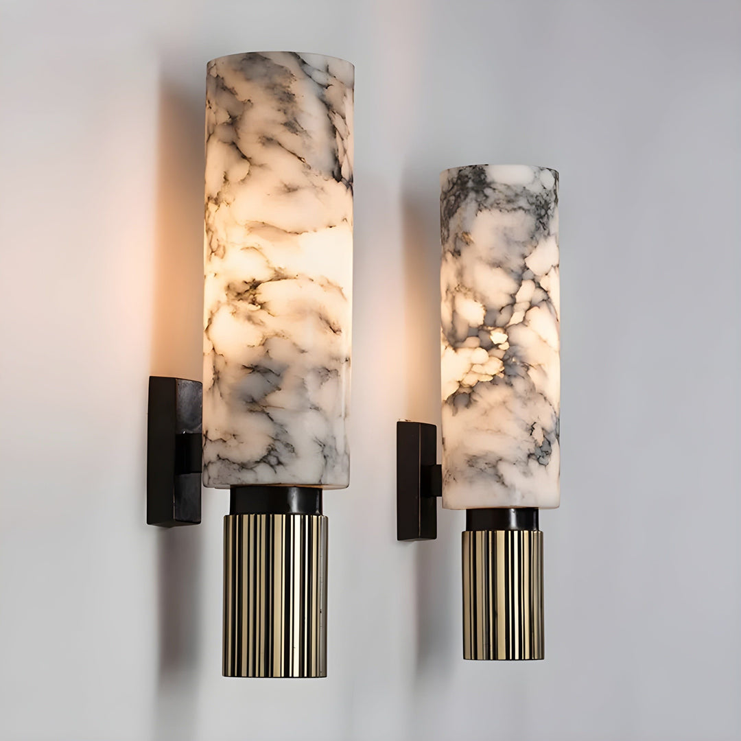 Lisslune | Marbelle – Elegant wall lamp with stylish marble-inspired pattern