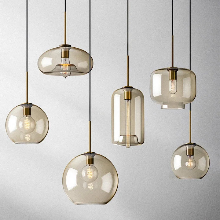 Lisslune | Elegant Scandinavian Pendant Light - GlasNord