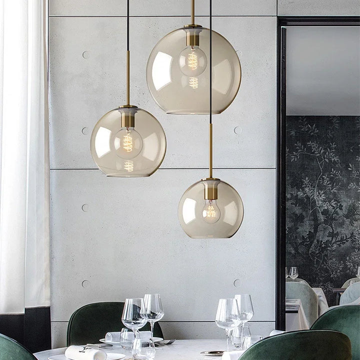 Lisslune | Elegant Scandinavian Pendant Light - GlasNord