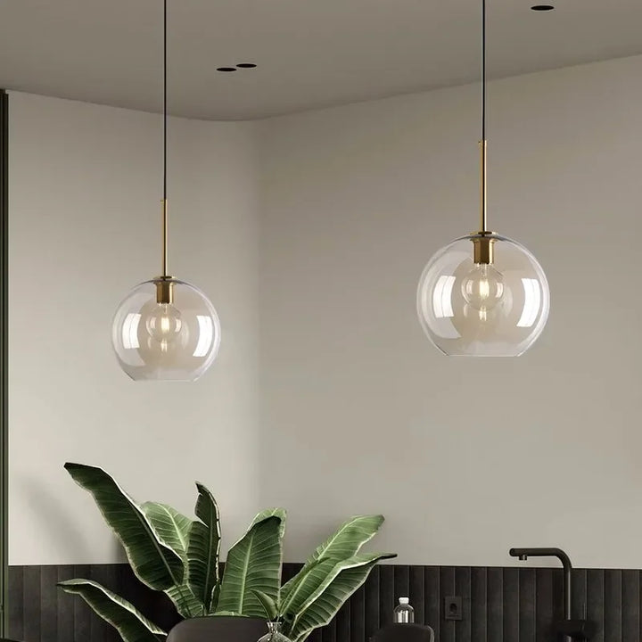 Lisslune | Elegant Scandinavian Pendant Light - GlasNord