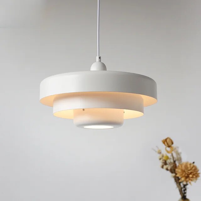 Lisslune | LED Italian-Style Pendant Light Fixture - Vintage Hanging Lamp for Kitchen & Dining Room Lighting