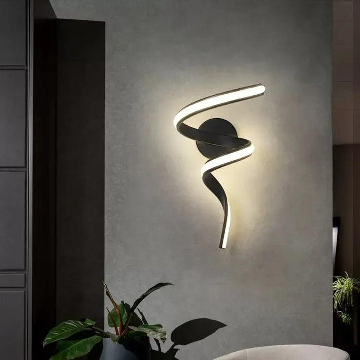 Lisslune | SpiralGlow - Spiral LED Wall Lights