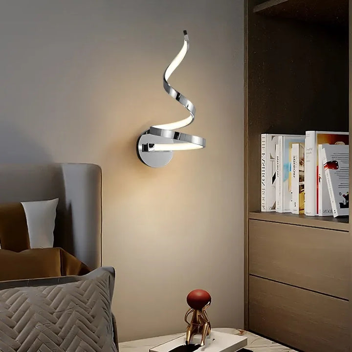 Lisslune | SpiralGlow - Spiral LED Wall Lights