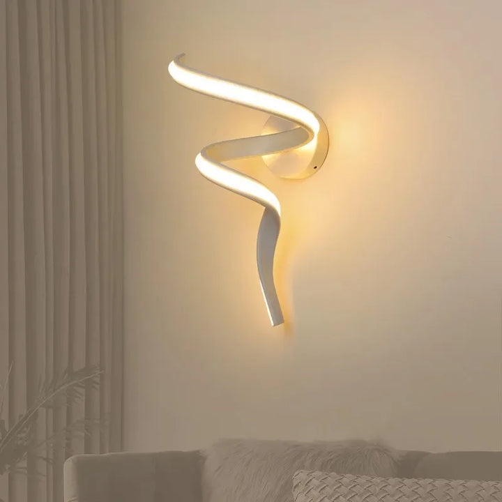 Lisslune | SpiralGlow - Spiral LED Wall Lights