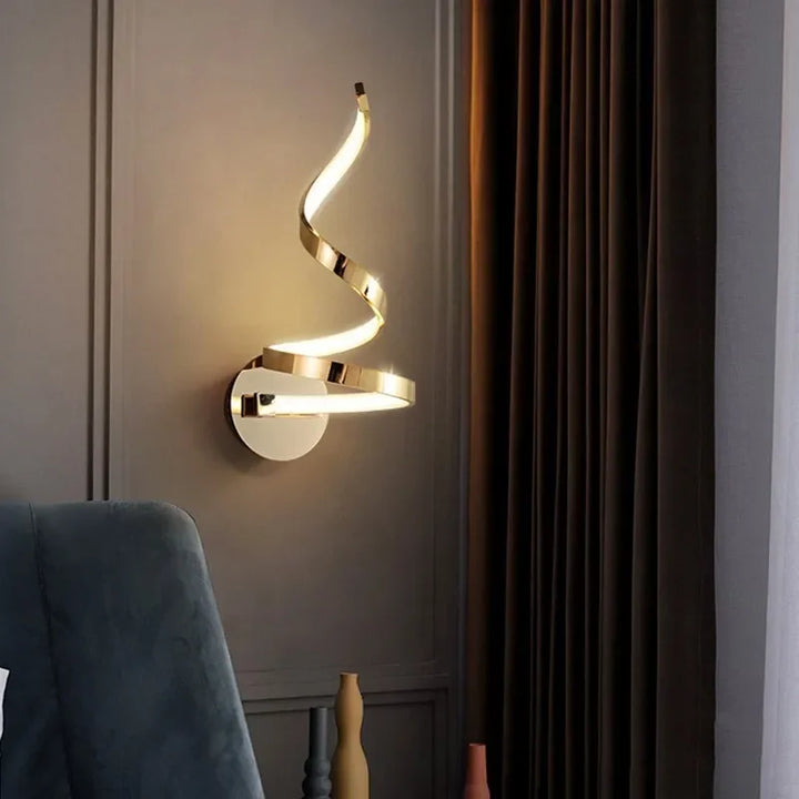 Lisslune | SpiralGlow - Spiral LED Wall Lights