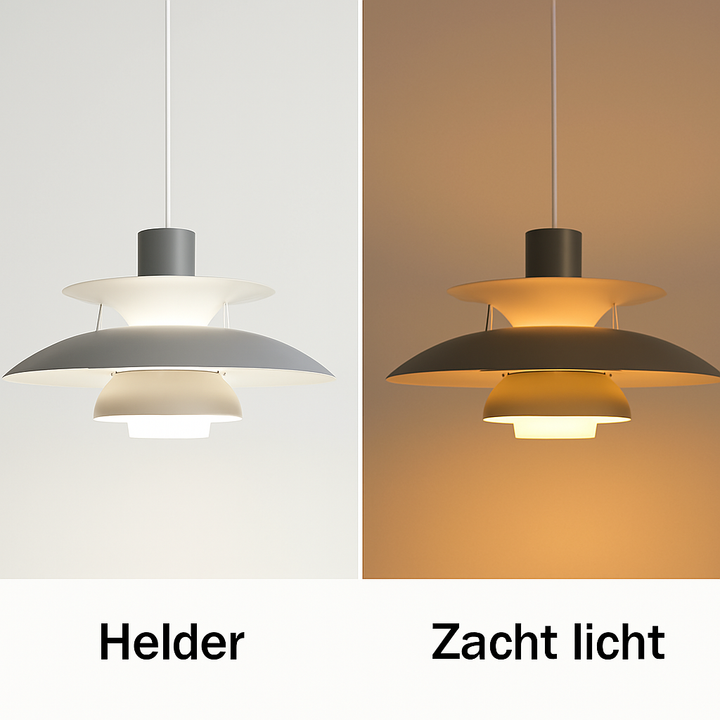 Lisslune | Modern LED Ceiling Lamp Round – Dimmable & Durable – Stylish Lighting for Living Room, Dining Room & Office