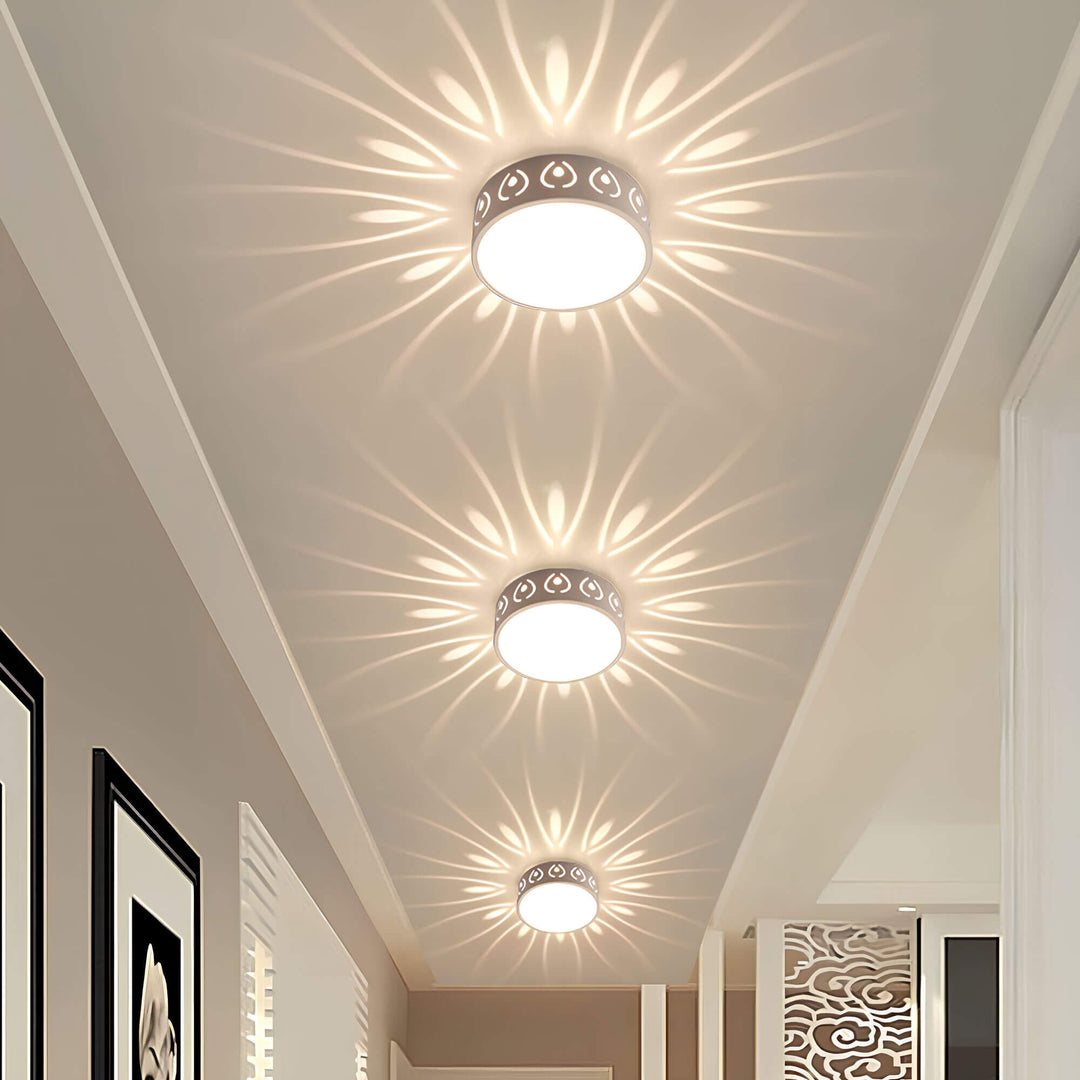 Lisslune | Modern LED ceiling light - for entrance, hallway and balcony