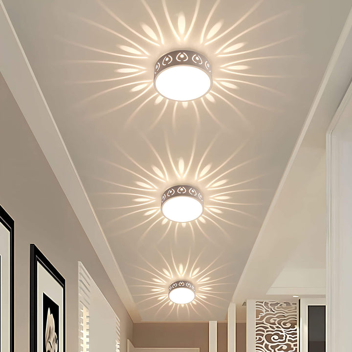 Lisslune | Modern LED ceiling light - for entrance, hallway and balcony