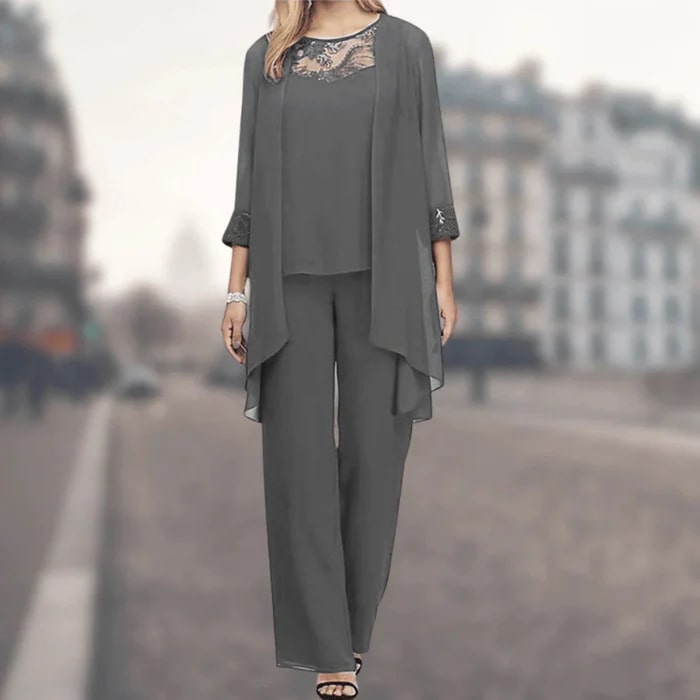 Lisslune | Women's Elegant Three-Piece Set, Stylish & Harmoniously Combined