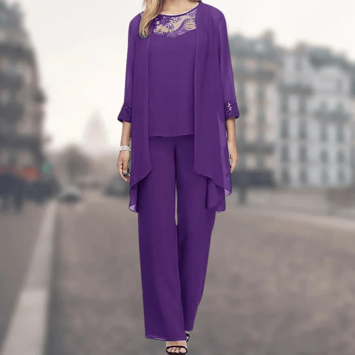 Lisslune | Women's Elegant Three-Piece Set, Stylish & Harmoniously Combined
