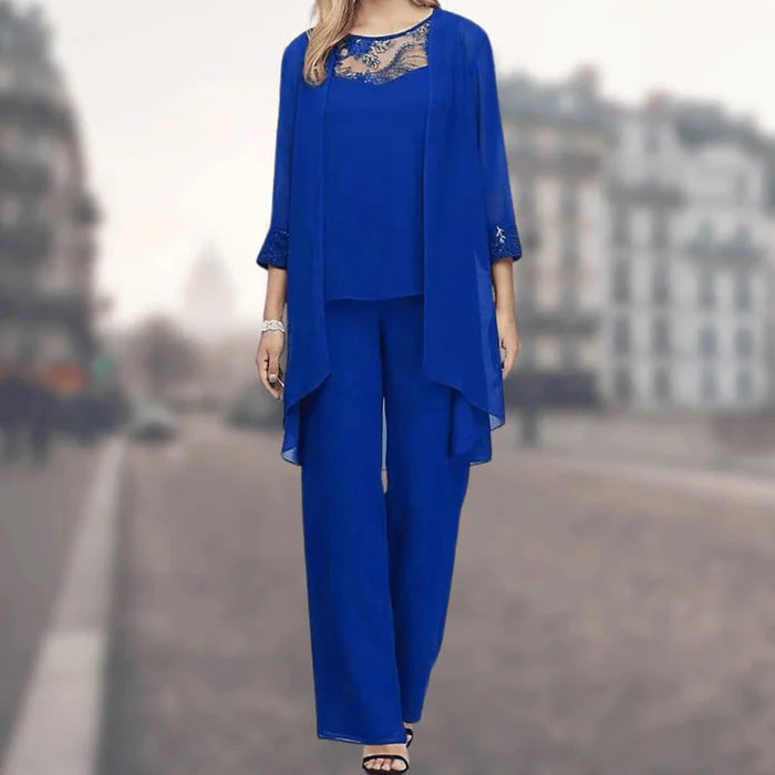 Lisslune | Women's Elegant Three-Piece Set, Stylish & Harmoniously Combined