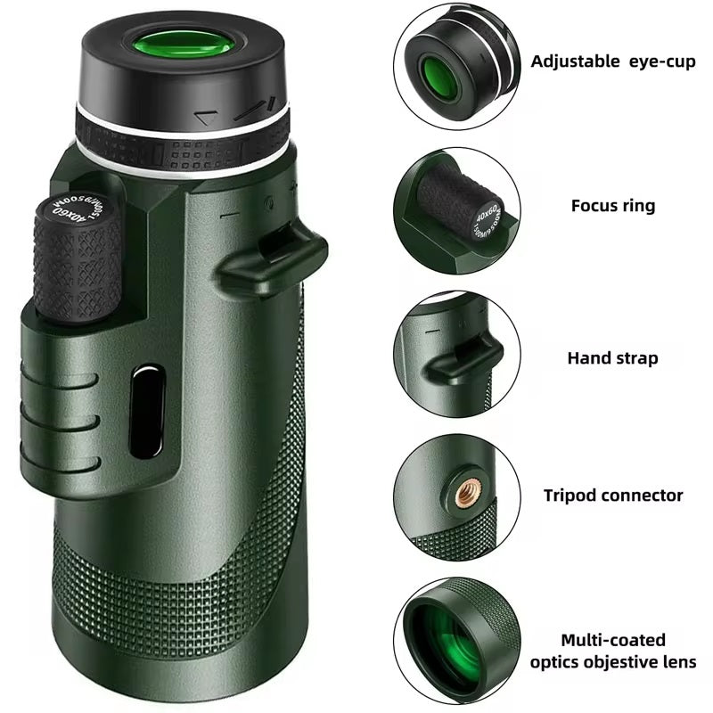 Lisslune | Portable HD Monocular Telescope