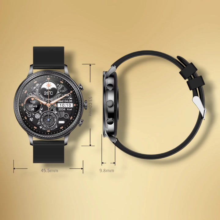 Lisslune | Smartwatch Women small wrist Silver "Veltronis"