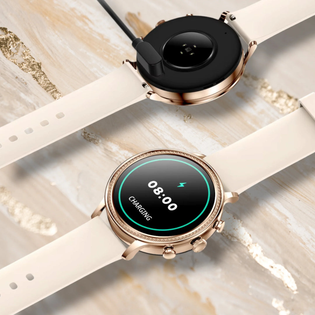 Lisslune | Smartwatch Women small wrist Silver "Veltronis"