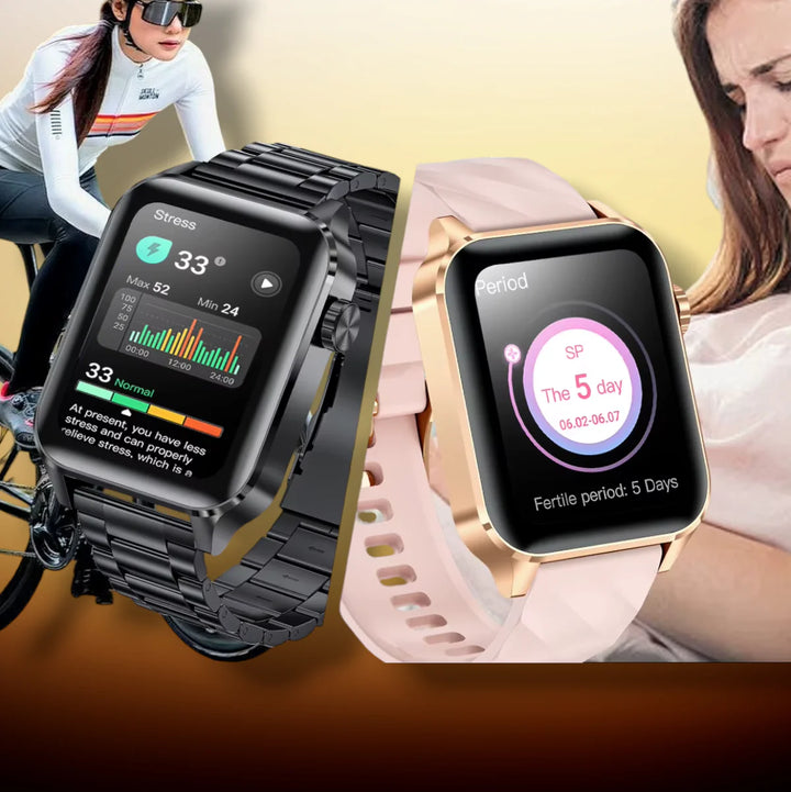 Lisslune | Smartwatch Women Android black "Quantaris"