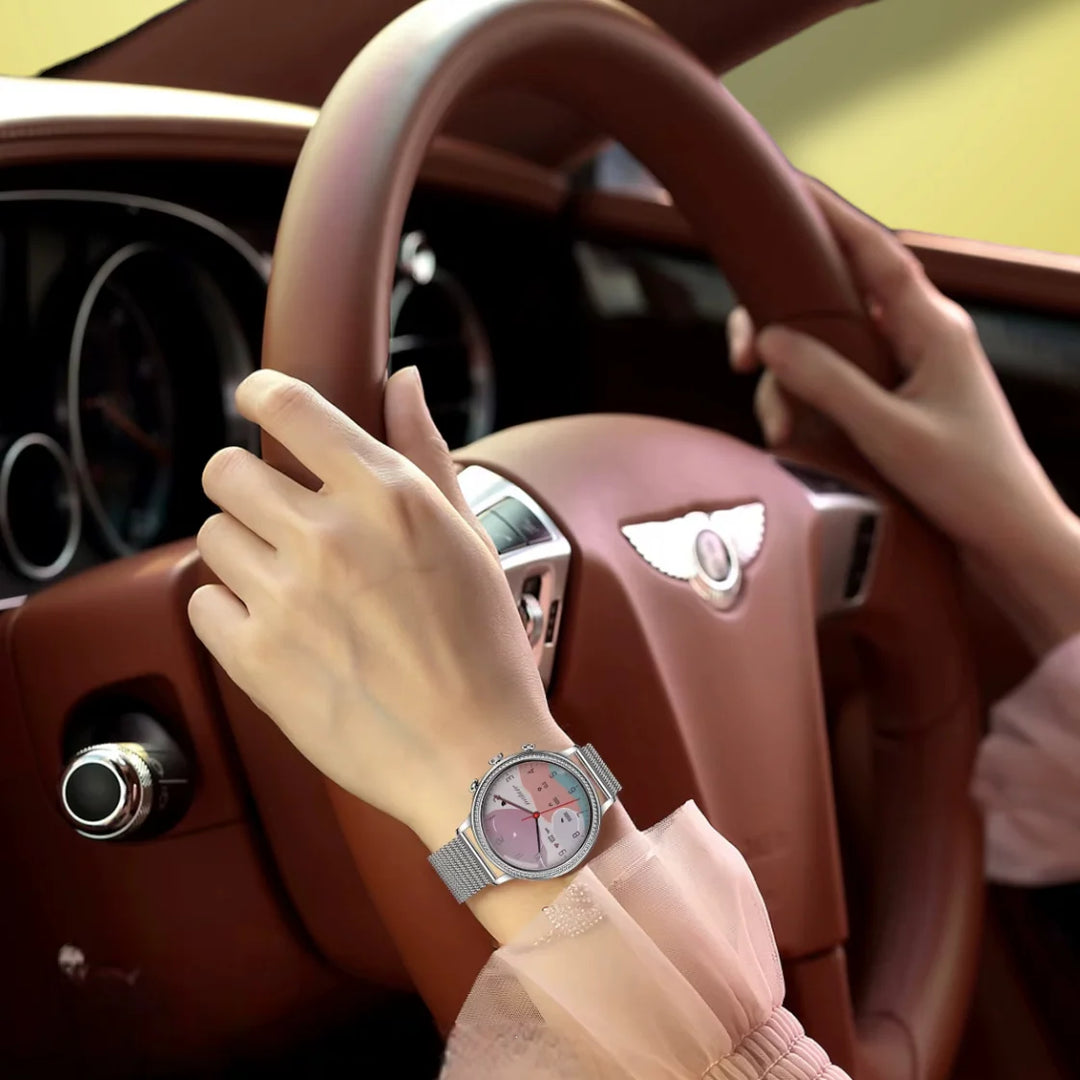 Lisslune | Smartwatch Women small wrist Silver "Veltronis"