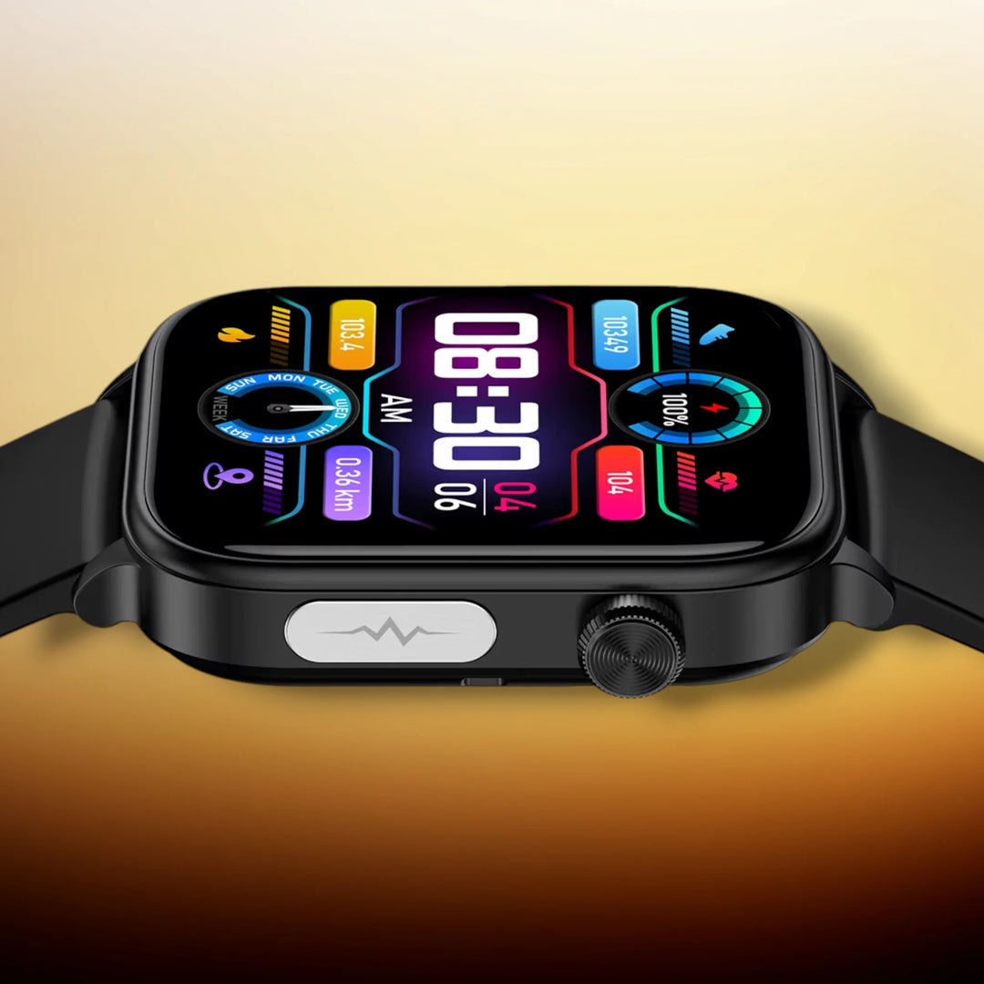 Lisslune | Smartwatch black mesh for women "Solathion"